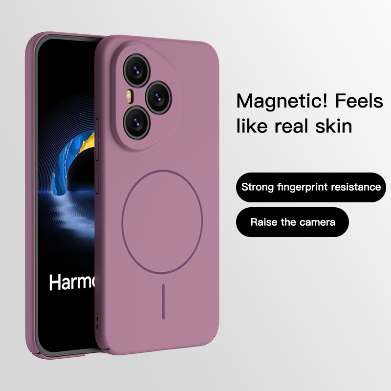 Matte Hard Pc Back Case - マグセーフワイヤレス充電対応スキンマットPCマグネティックケース Honor 400 Pro Honor400 Pro用