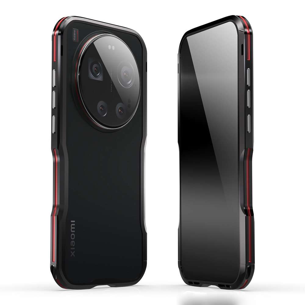 Metal Bumper Aluminum Frame Case - 軽量アルミニウムメタルフレーム Xiaomi 17 Ultra ケース Coque