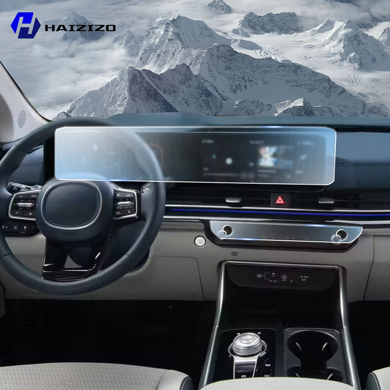 Matte Anti Glare Screen Protector - 車用GPS液晶画面ナビゲーションTPUフィルム マットアンチグレアスクリーン保護フィルム 傷防止PPF キア カーニバル 2025-2026年式対応