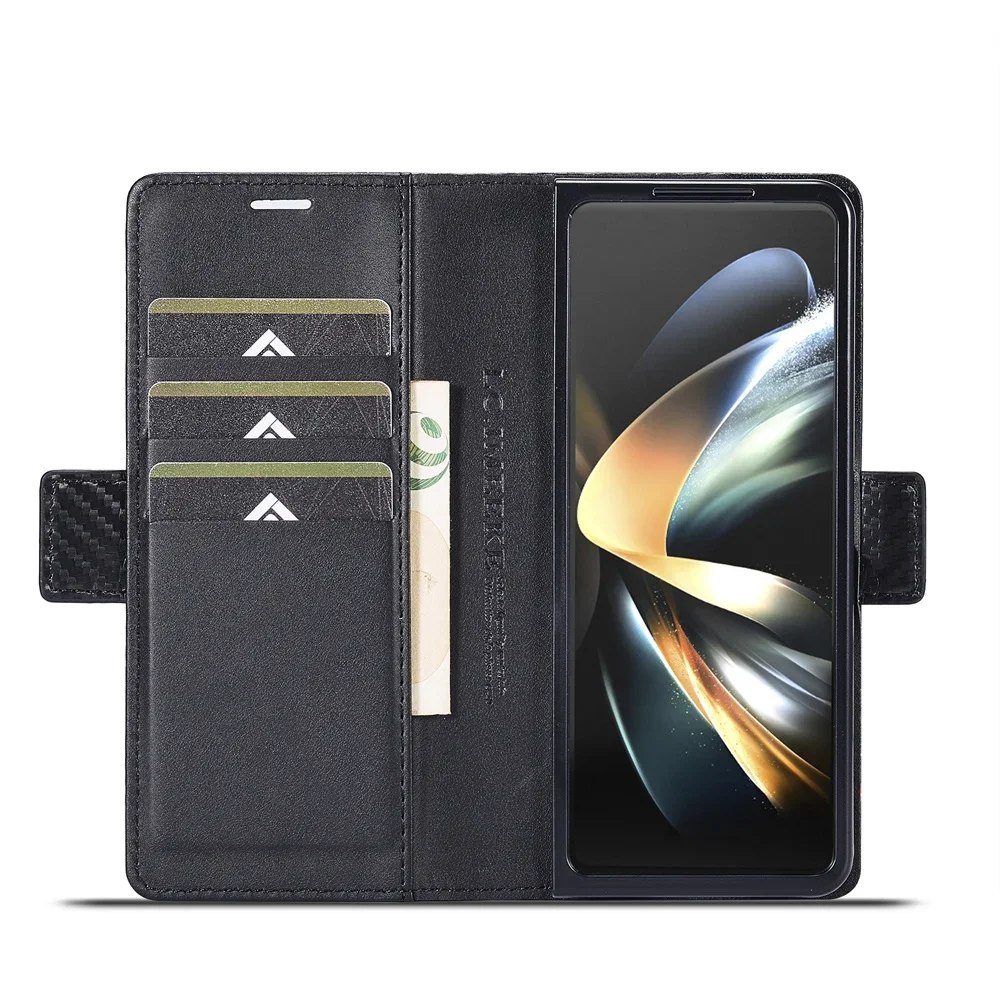 Samsung Galaxy Z Fold 7/6/5/4/ - Leather Wallet Card Holder Phone Cover のレビューと価格