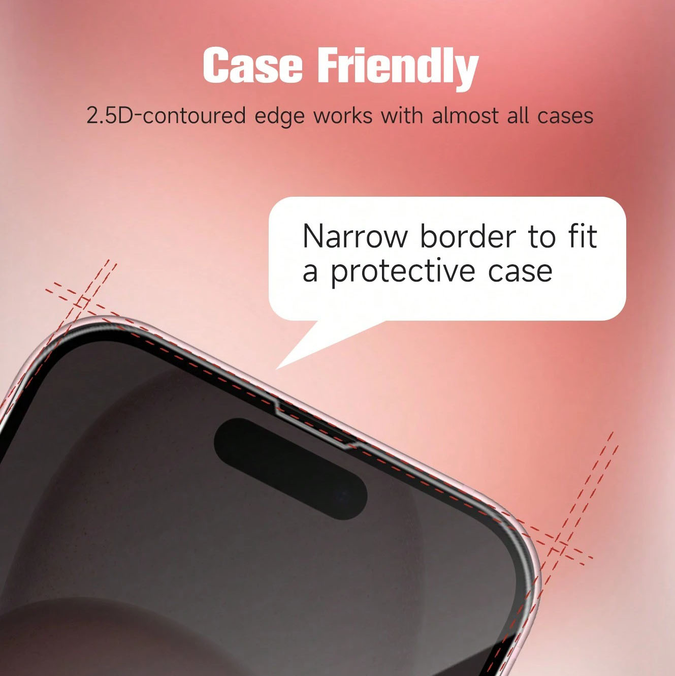 3枚入りプライバシースクリーンプロテクター、Apple 17 - Anti Spy Privacy Glass Case のレビューと価格