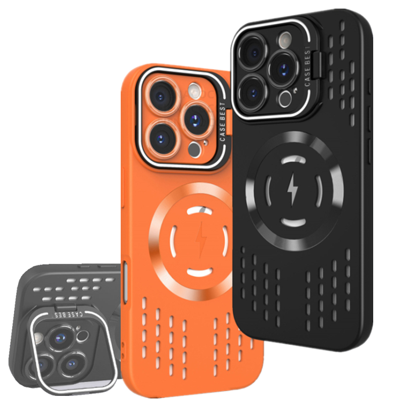 冷却熱放散磁気ケース Magsafe 用 iPhone 16 - Heat Dissipation Mesh Breathable Case のレビューと価格