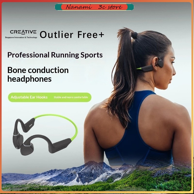 クリエイティブなアウトライナー型防水骨伝導イヤホン、低遅延ワ - Earphones のレビューと価格