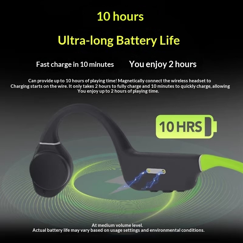 クリエイティブなアウトライナー型防水骨伝導イヤホン、低遅延ワ - Earphones のレビューと価格