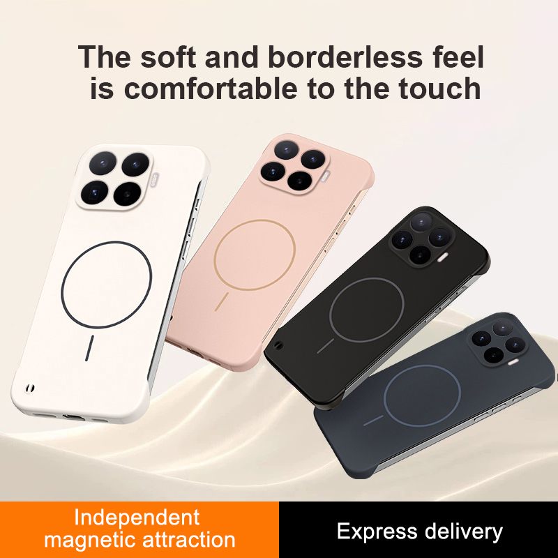 超薄型マットボーダーレス Magsafe 電話ケース Xia - Ultra Thin Frameless Phone Cover のレビューと価格