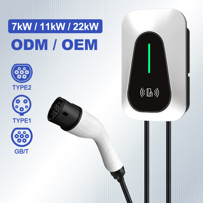 欧州規格7kWタイプ2 EV充電器 カードリーダー Tuya - Chargers のレビューと価格