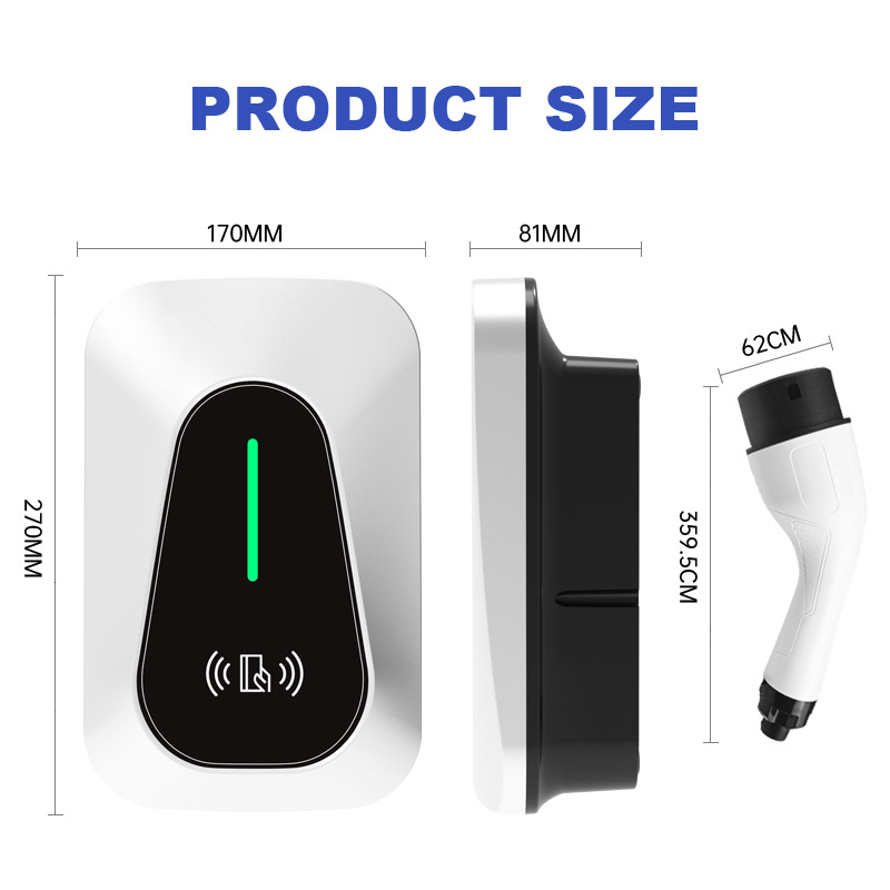 欧州規格7kWタイプ2 EV充電器 カードリーダー Tuya - Chargers のレビューと価格