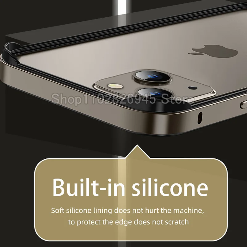 ハイブリッドシリコンフレームアルミメタル製iPhoneケース - Metal Bumper Aluminum Frame Case のレビューと価格