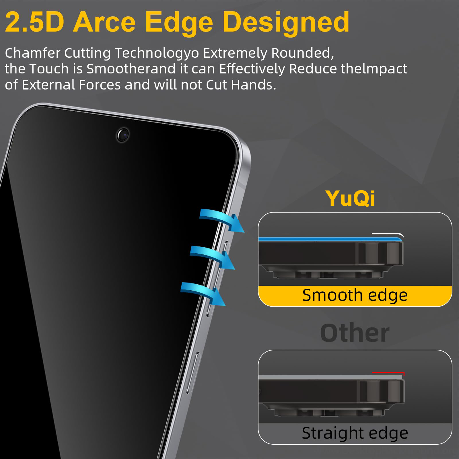 Samsung Galaxy S25 FE ファンエディショ - Anti Spy Privacy Glass Case のレビューと価格
