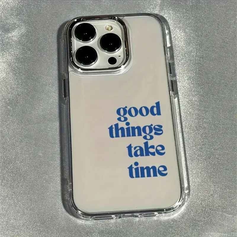 Good Things Take Time レンズフレームケ - Clear Shockproof Bumper Case のレビューと価格