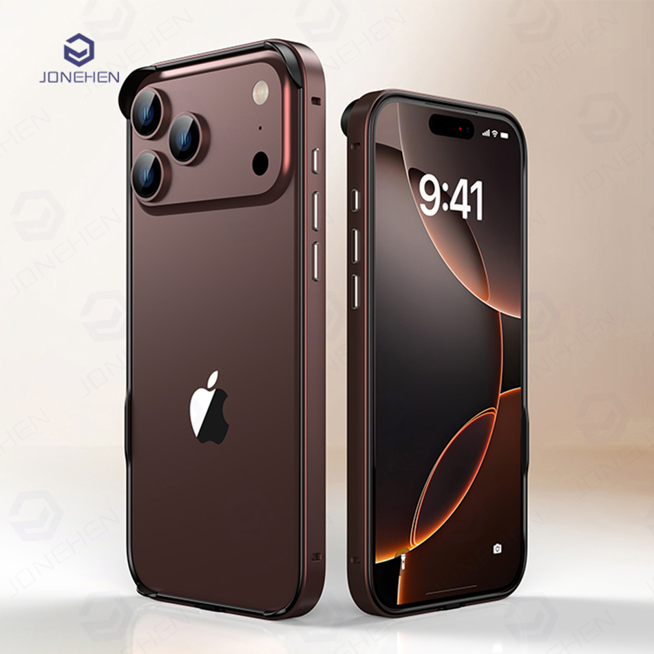 iPhone 18、17、16、15、14、13 Pro M - Metal Bumper Aluminum Frame Case のレビューと価格