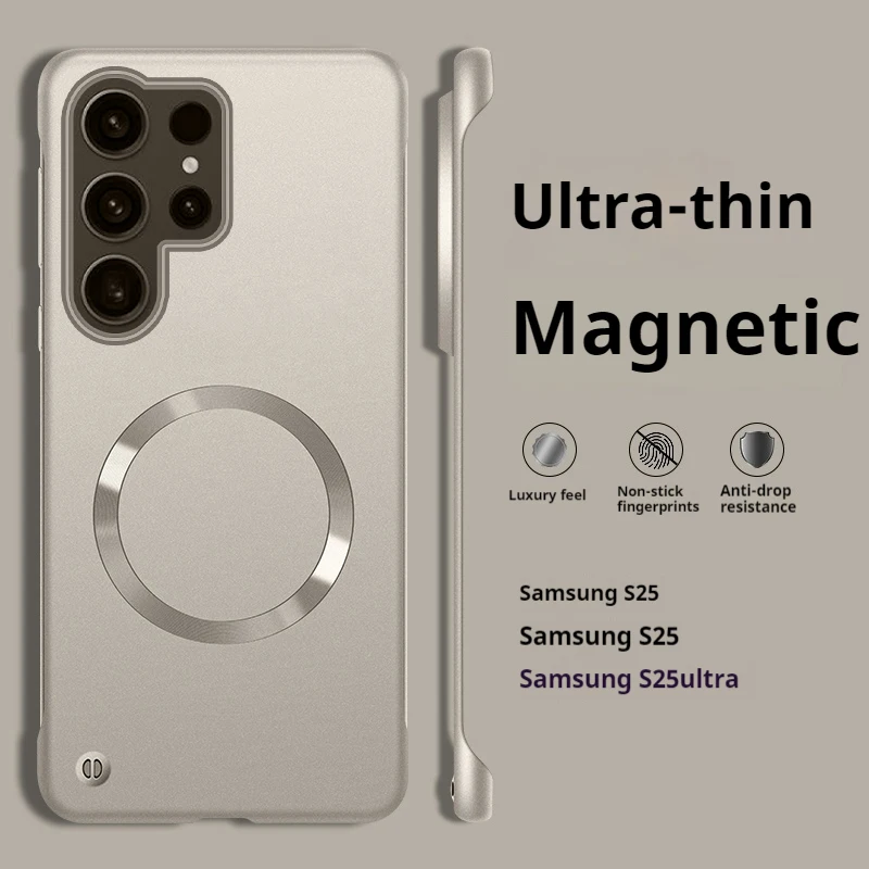 Samsung Galaxy S25 Ultra S25 S - Ultra Thin Frameless Phone Cover のレビューと価格