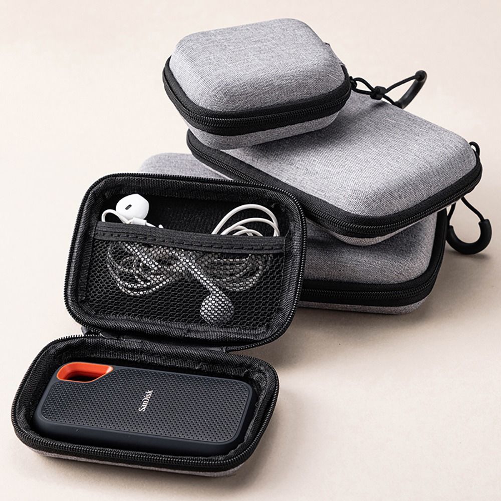 1個入りイヤホン/携帯電話/充電ケーブル用EVA収納バッグ、 - Phone Cases のレビューと価格