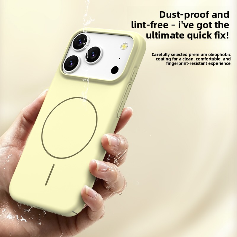 マットソフトリキッドシリコン製iPhoneケース、Air 1 - Liquid Silicone Magnetic Phone Case のレビューと価格