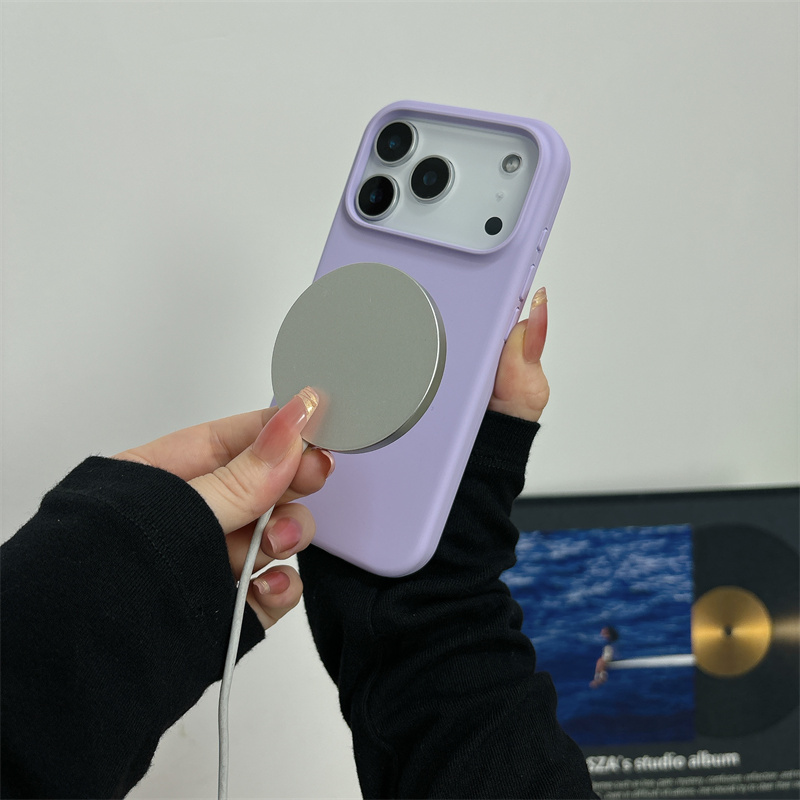 磁気液体シリコンケース iPhone 17/17 Air/1 - Liquid Silicone Magnetic Phone Case のレビューと価格