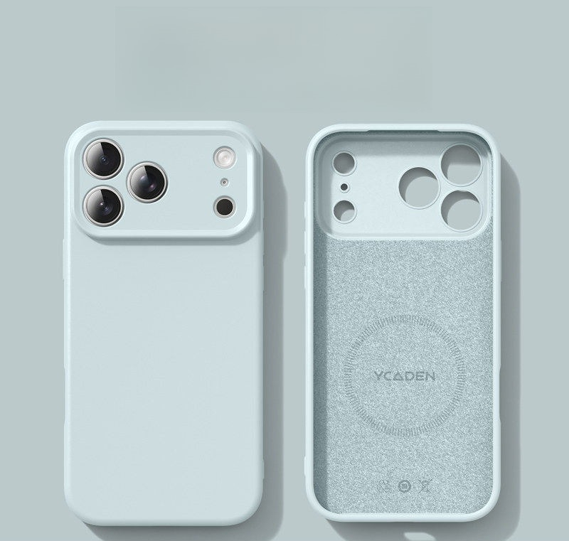 ファッションマカロンカラーのスキンフィールオリジナルリキッド - Liquid Silicone Magnetic Phone Case のレビューと価格