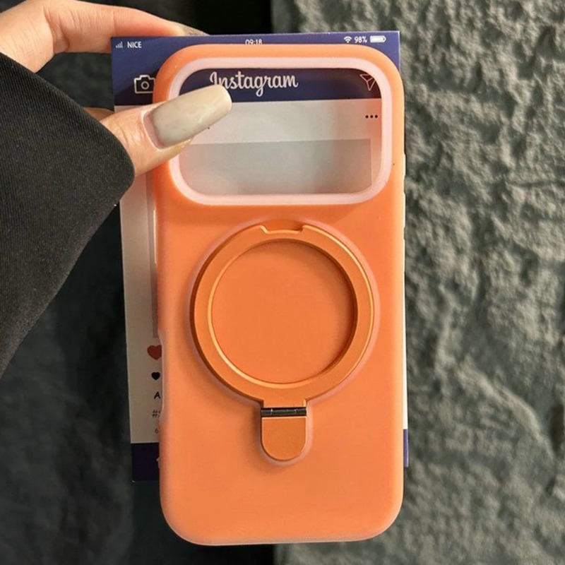 液体シリコン製ジェリーカラーケース、MagSafe対応、iP - Liquid Silicone Magnetic Phone Case のレビューと価格