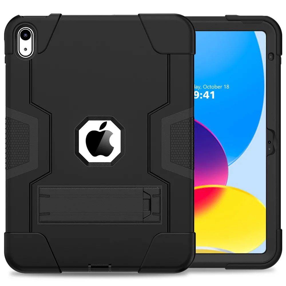 360度フルボディ耐衝撃ケース iPad 第12世代、第10 - Heavy Duty 360 Full Body Protective Case のレビューと価格