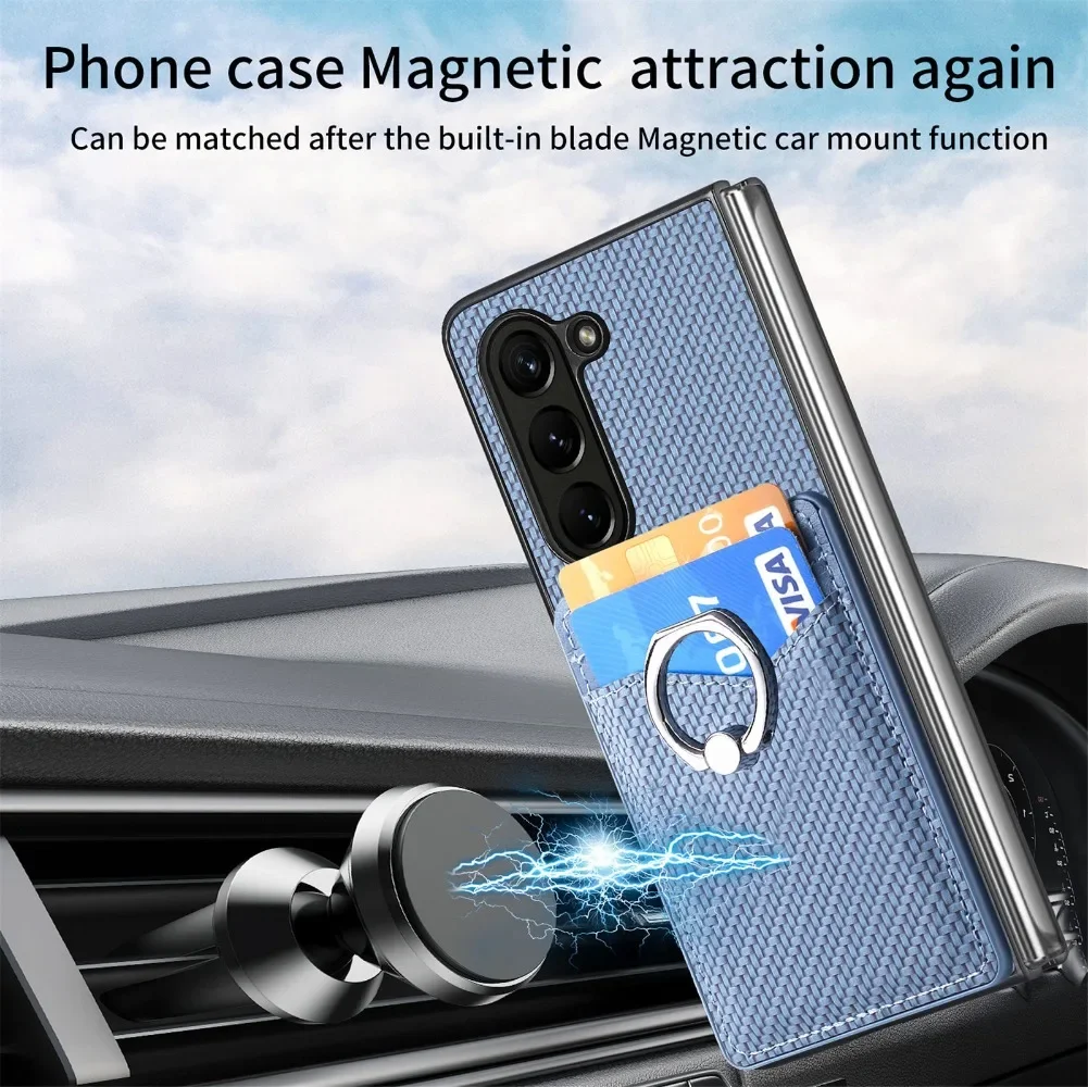 Samsung Galaxy Z Fold 7/6/5/4/ - Leather Wallet Card Holder Phone Cover のレビューと価格