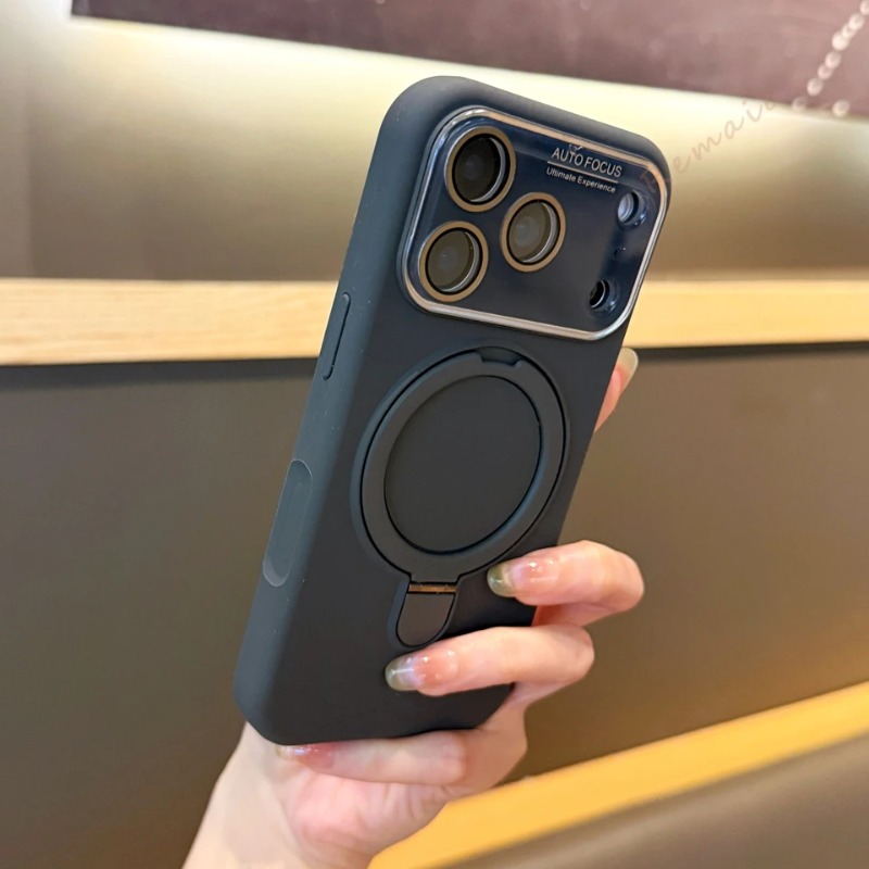 iPhone 18 17 15 16 Pro Max用公式リ - Liquid Silicone Magnetic Phone Case のレビューと価格