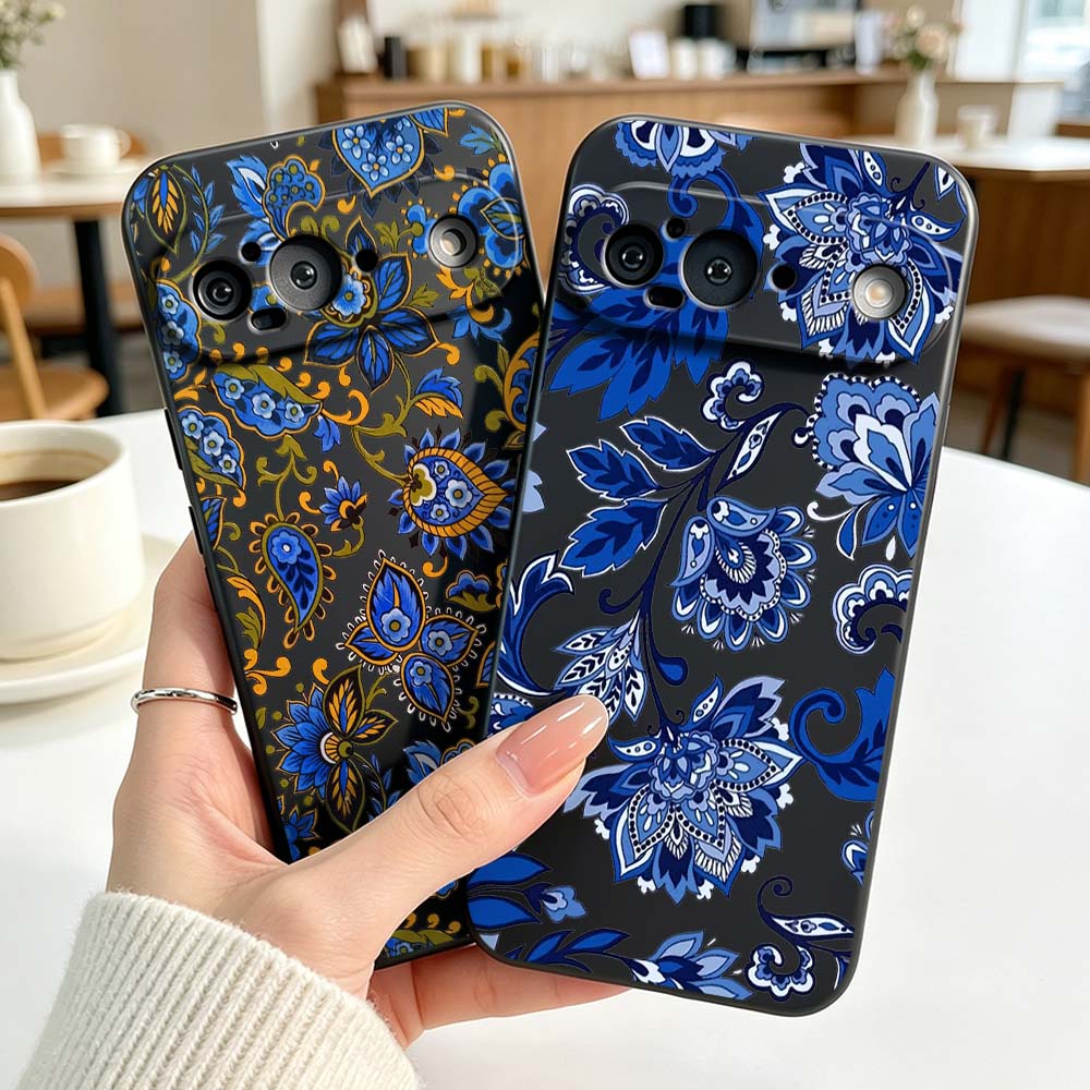 ヴィンテージデザイン花柄シリコンカバー Google Pix - Vintage Floral Pattern Soft Case のレビューと価格