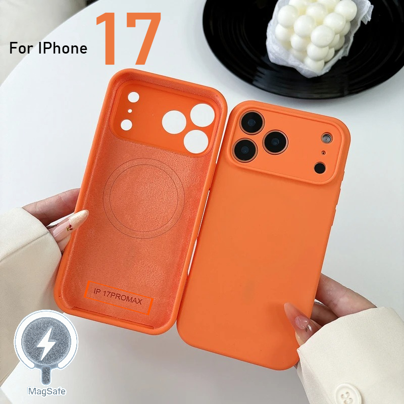 無地公式リキッドシリコン製スマホケース Magsafe対応  - Liquid Silicone Magnetic Phone Case のレビューと価格
