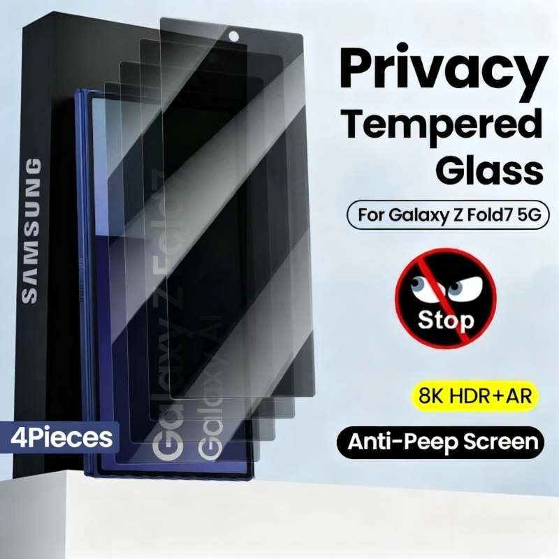 Samsung Galaxy Z Fold7 ケース用プライ - Anti Spy Privacy Glass Case のレビューと価格