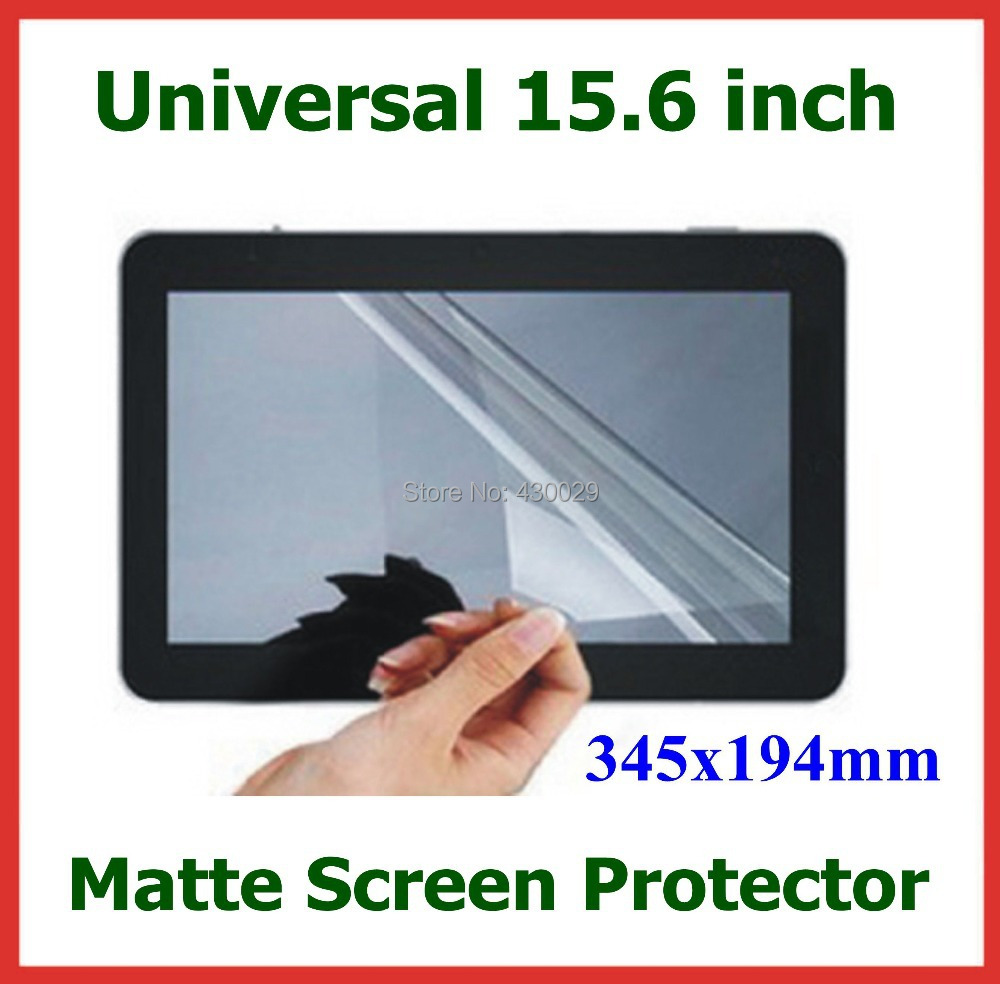 50 個ユニバーサルアンチグレア 15.6 インチマットスク - Matte Anti Glare Screen Protector のレビューと価格